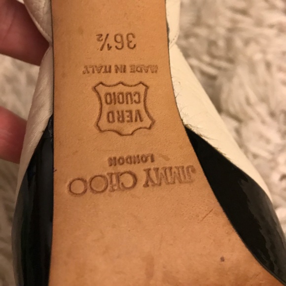 Jimmy choo black and white strap sandal - Picture 3 of 4