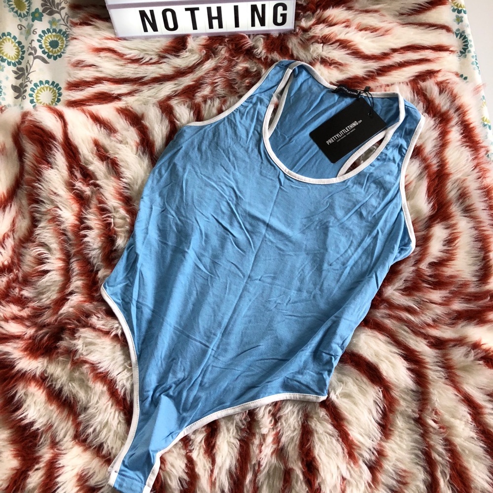 Baby Blue Jersey Bodysuit