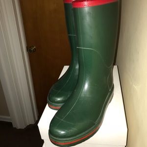 Men’s Gucci Rain boots Sz 11.