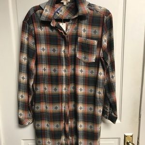 Flannel dress/tunic