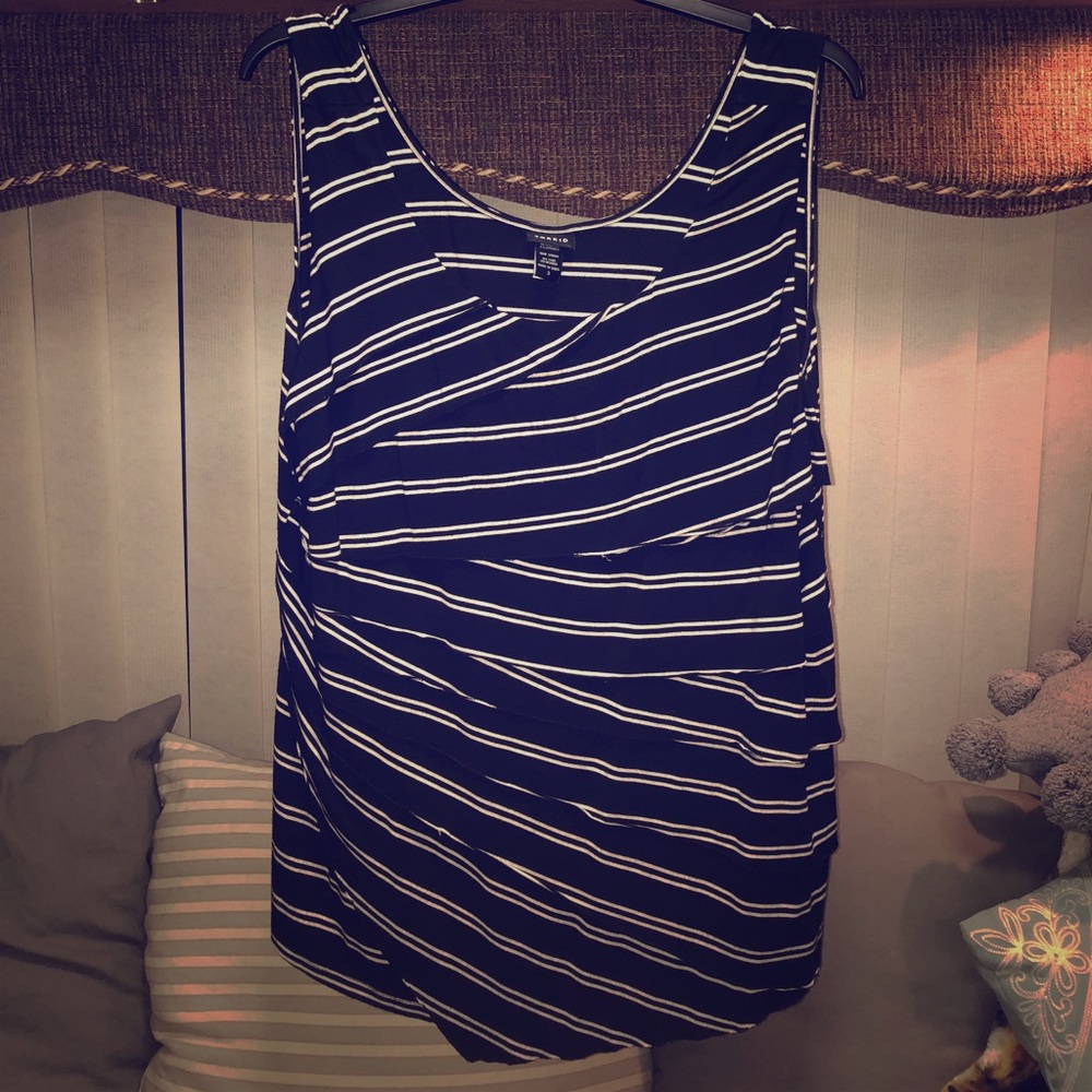 Black Dressy TORRID tank!