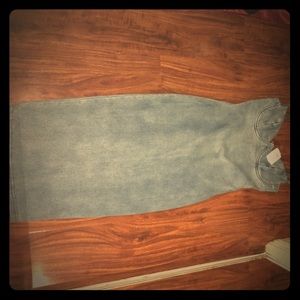 Denim dress