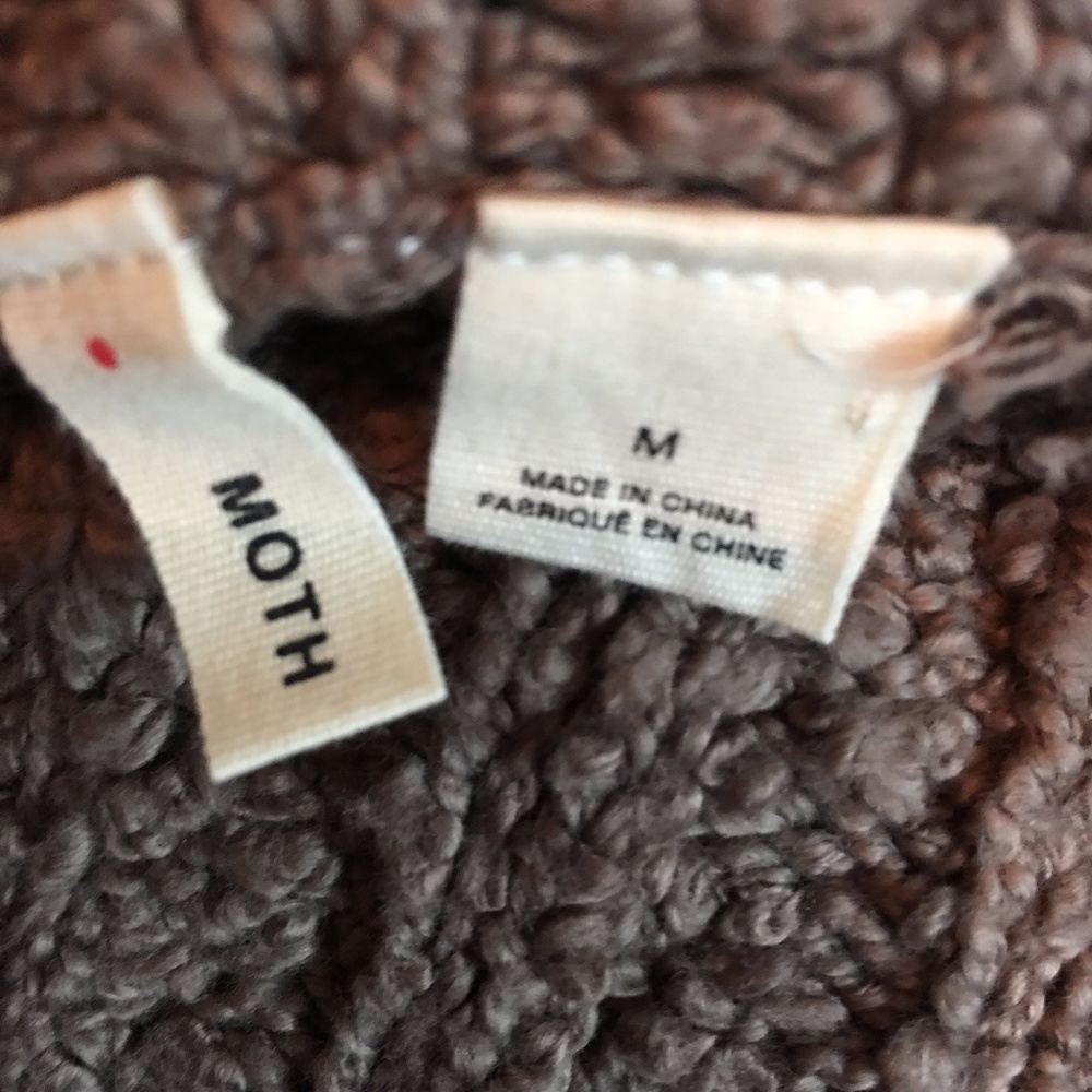 SOLD!!!- MOTH Cowl Neck Tunic Sweater - Picture 4 of 8