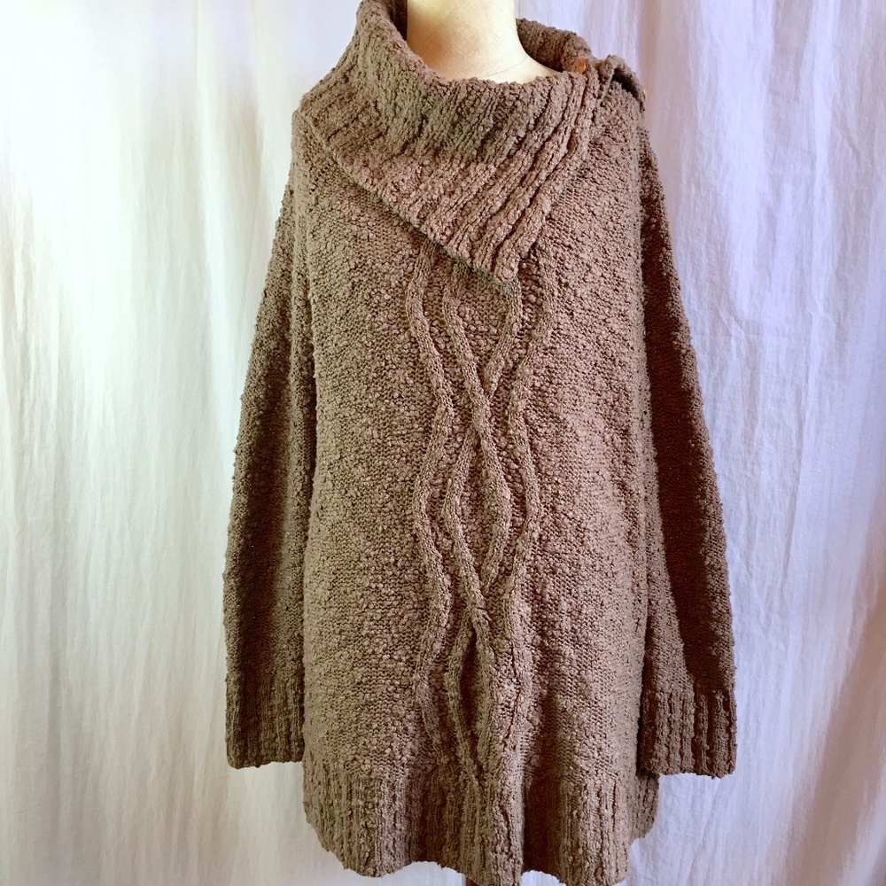 SOLD!!!- MOTH Cowl Neck Tunic Sweater - Picture 6 of 8