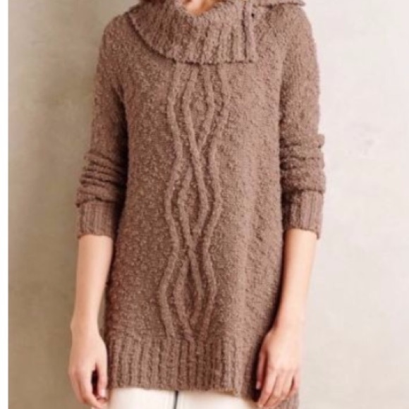 SOLD!!!- MOTH Cowl Neck Tunic Sweater - Picture 2 of 8