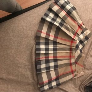 Authentic Burberry kids skirt
