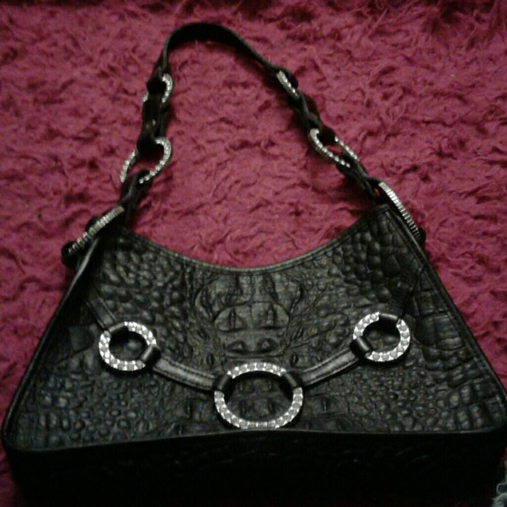 REAL ALLIGATOR SKIN RAVIANI BAG VTG