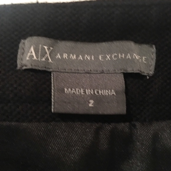 💋 Armani Exchange Mini Skirt w/ Gold Detail 💋 - Picture 3 of 3
