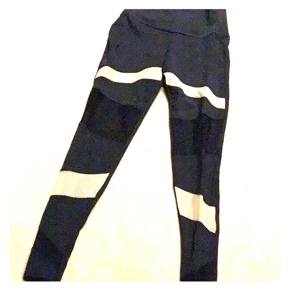 Onzie, mesh workout pants