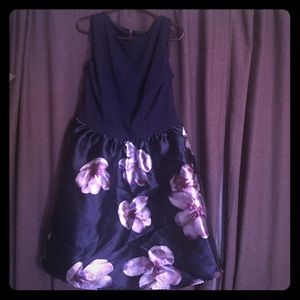 Midi dress flower dress-Never been worn