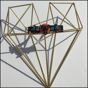 Anthropologie French Clip  Crystal Barrette