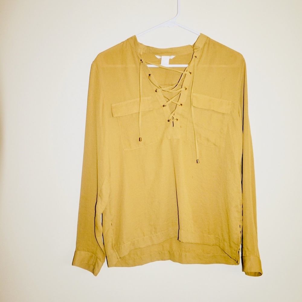 Olive blouse