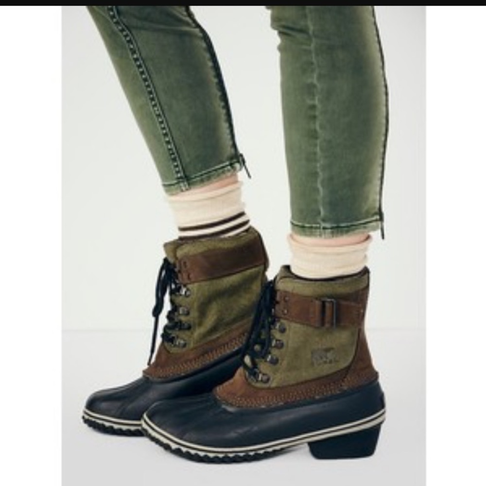 Sorel Winter fancy lace boot (free people)