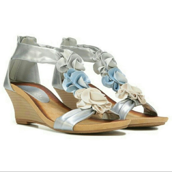 patrizia harlequin wedge sandals