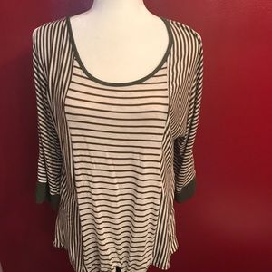 NWT Cold Shoulder Top