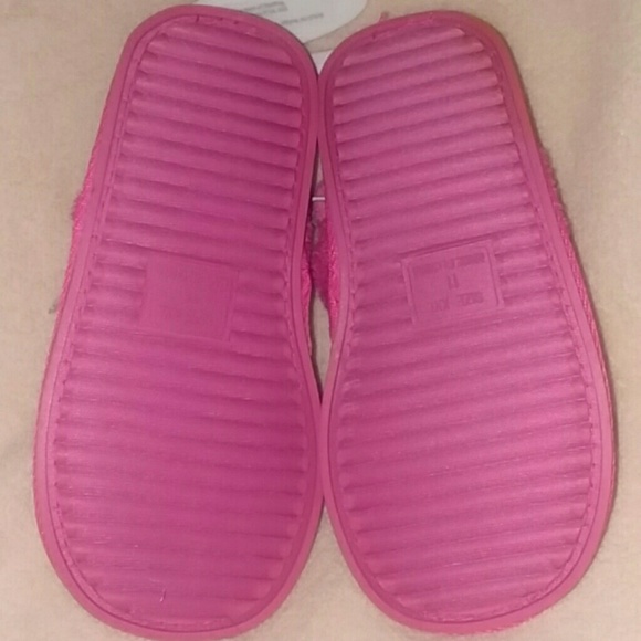 ♡NWT Girls Koala Kids Zebra Print Slippers Size 11 - Picture 7 of 8