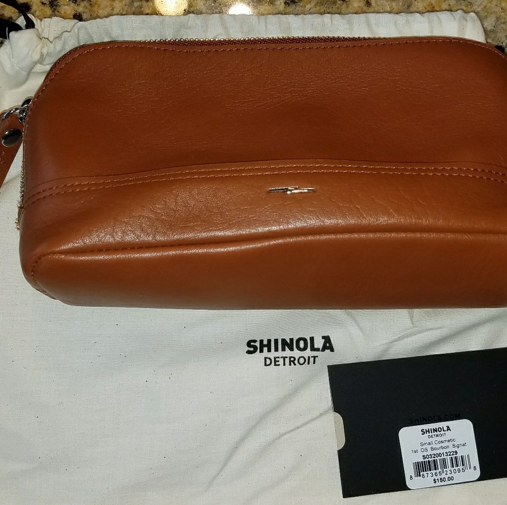 Shinola Small Cosmetic Bag