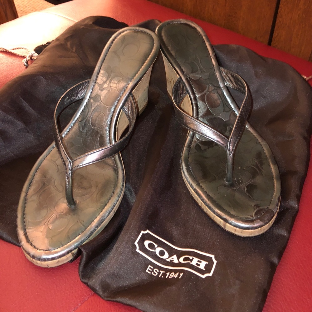 Coach sandals