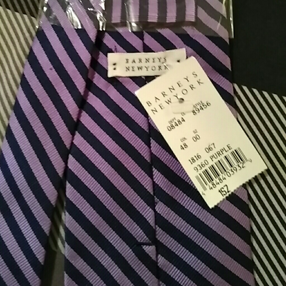 Barneys New York Tie 100% Silk