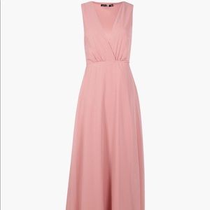 Boohoo Chiffon Wrap Dress