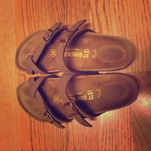Brown/Tan Birkenstock Sandals