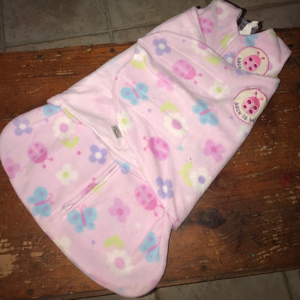 Halo Back is Best Newborn Fuzzy Sleep Sac