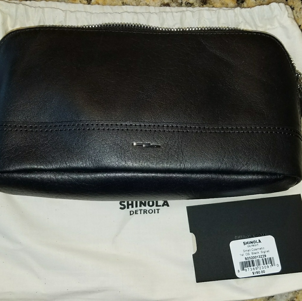 Shinola Small Cosmetic Bag