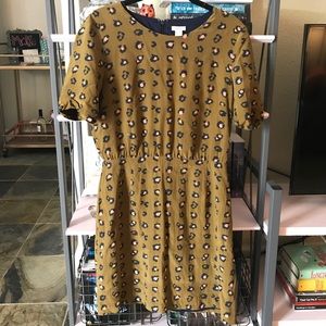 Fossil leopard print dress called size 4.