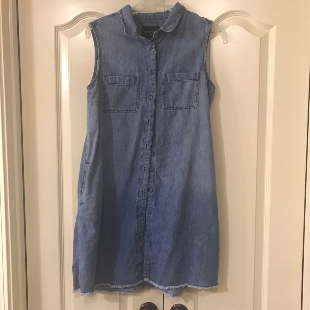 Denim dress