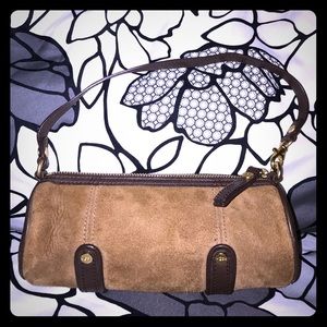 *RARE!* UGG Australia | Chestnut Brown Shearling-Lined Small Purse EUC! Genuine!