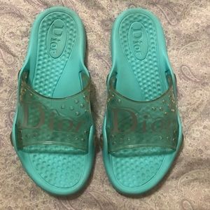 Authentic Dior Slides.