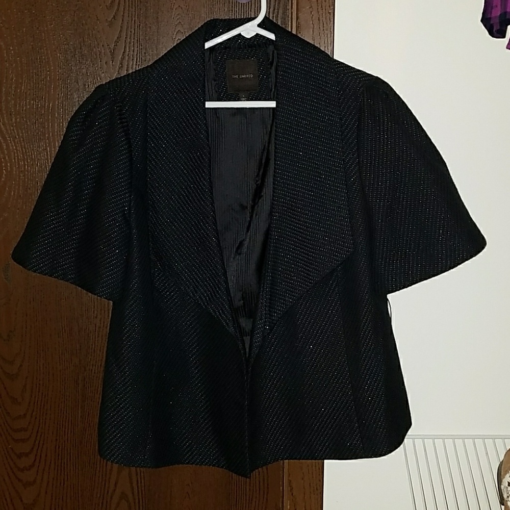 Limited Cropped Black Blazer