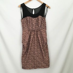 Moulinette S Anthropologie Flocked Velvet Dress 2