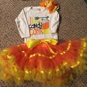 Baby Girl Halloween outfit! 🖤💜