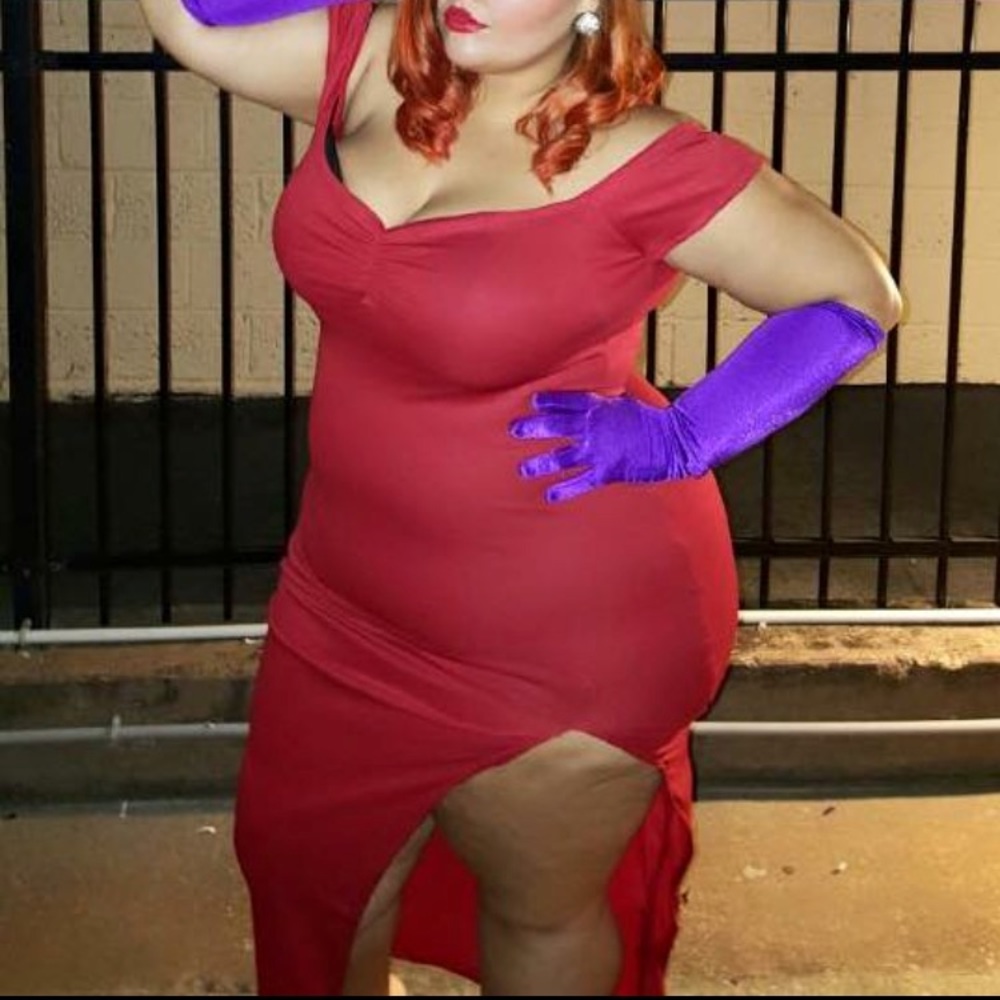 Red Dress - Jessica Rabbit Halloween Costume