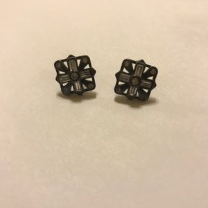 Kendra Scott Maddie Gunmetal Studs