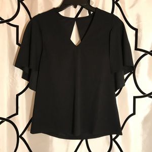 PRICE DROP ASOS Petite Top with Cape Sleeve