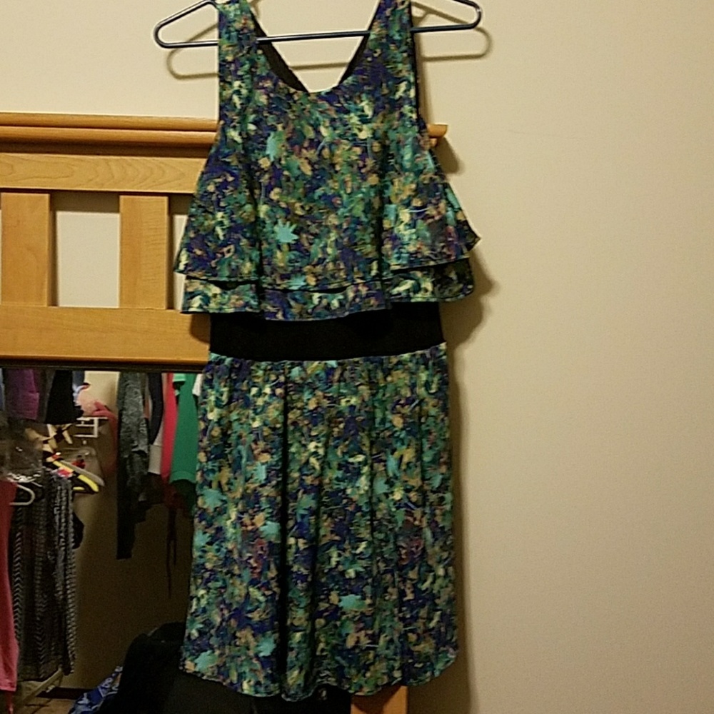 Princess Vera Wang Multicolored Dress