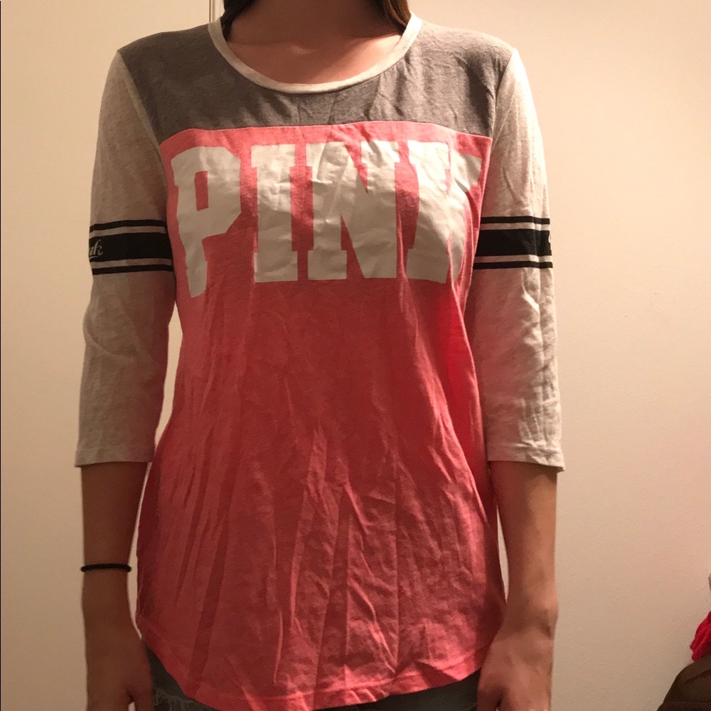 pink shirt