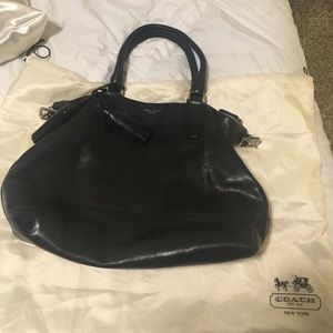 Leather Coach bag