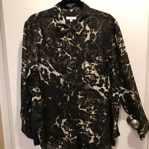 Equipment silk blouse