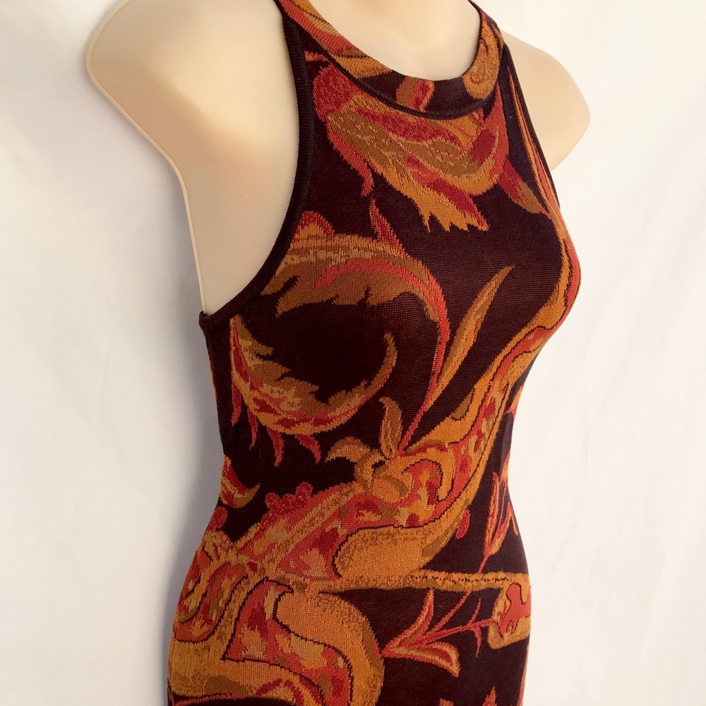SOLD SOLD SOLD Autumn Floral Sweater Maxi Dress