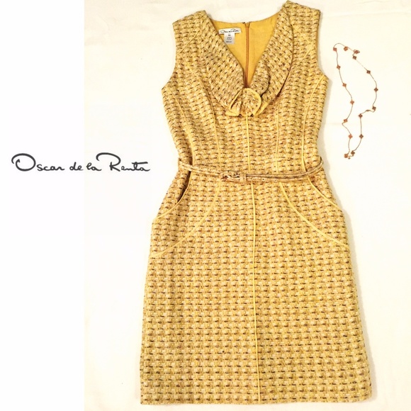 Oscar de la Renta Dresses & Skirts - Oscar de la Renta Tweed Dress