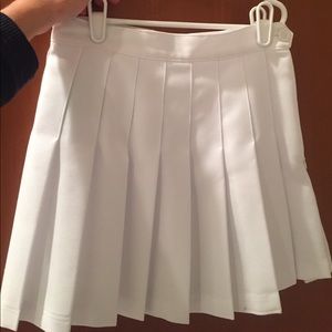 American Apparel Pleated Tennis Skirt