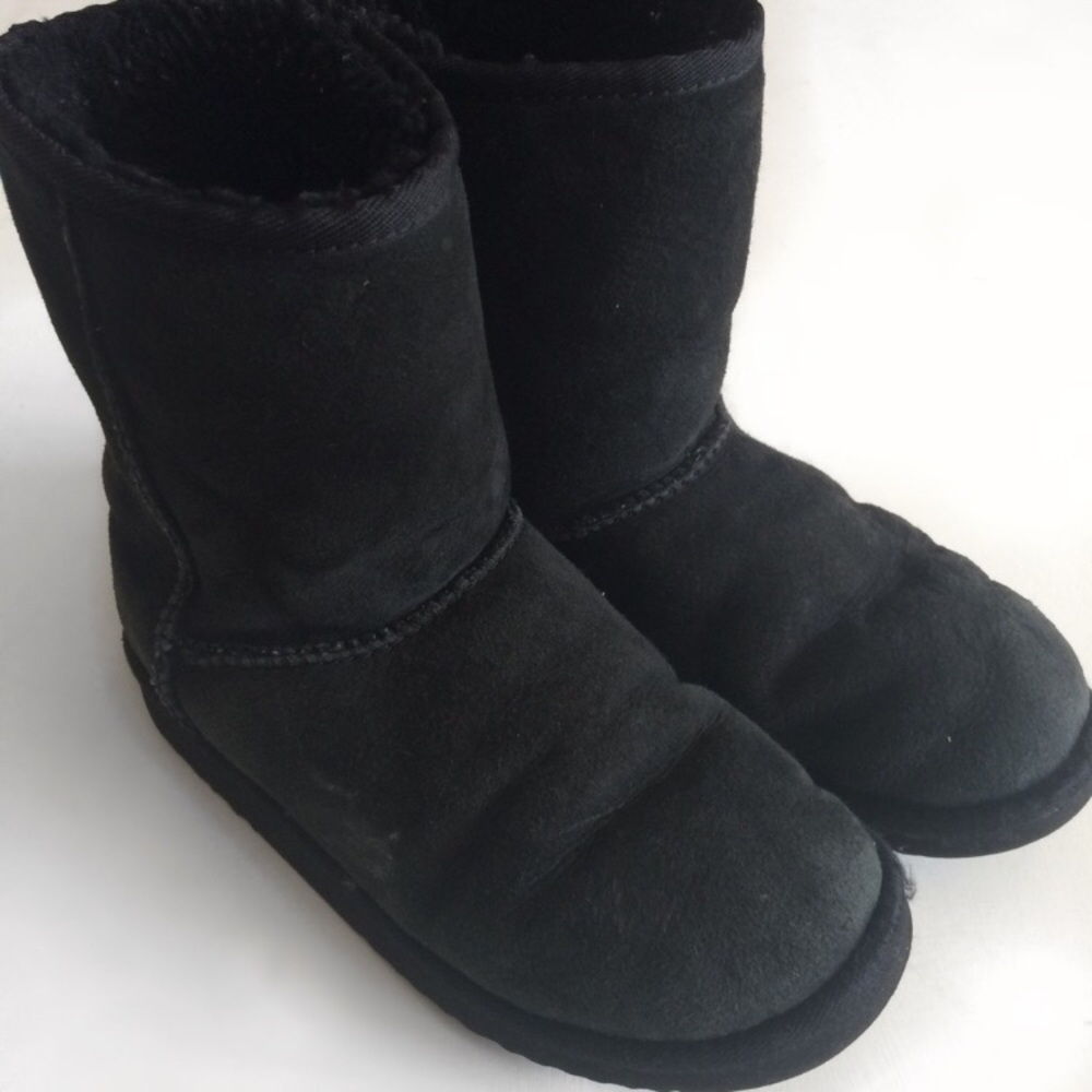 Black UGG boots