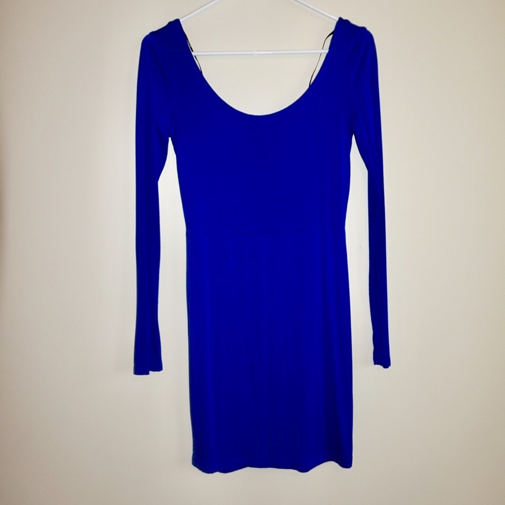 Blue club dress