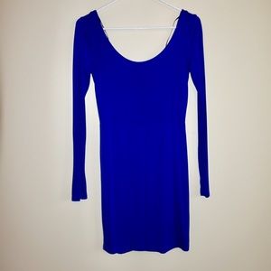 Blue club dress