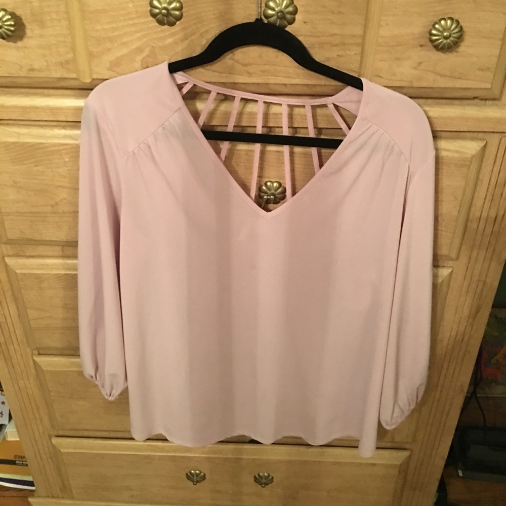 Long sleeve blouse