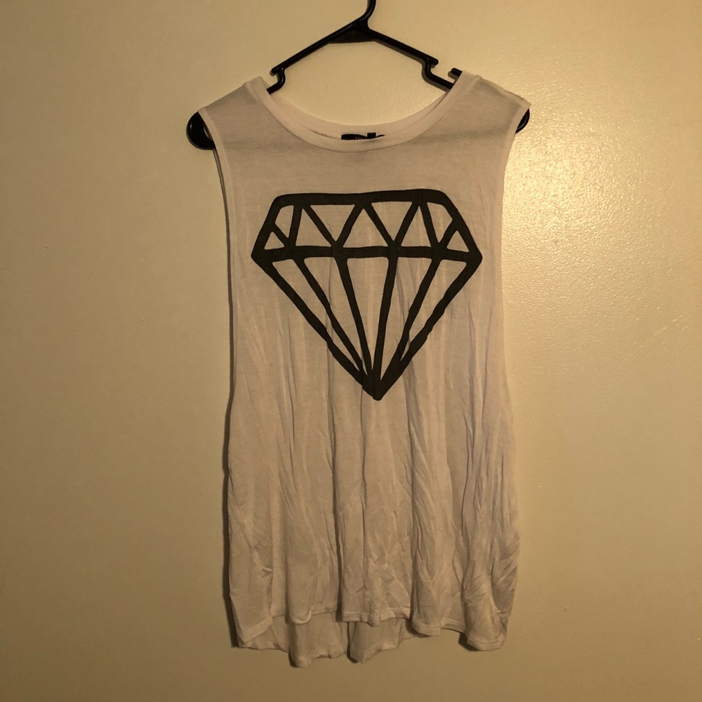 Forever 21 diamond tank top