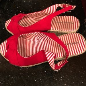 Charming Charlie’s espadrilles SZ 7